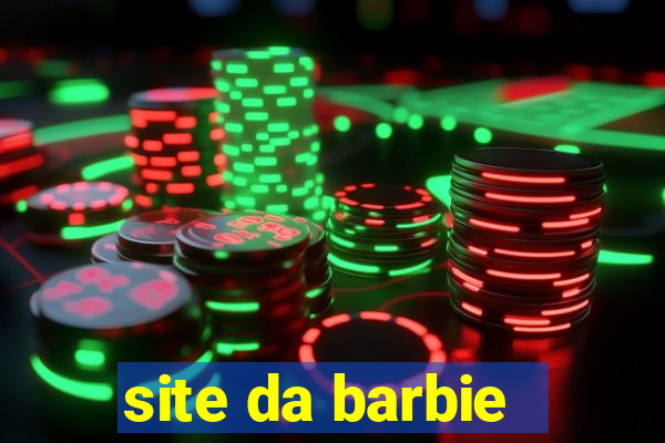 site da barbie - jogos